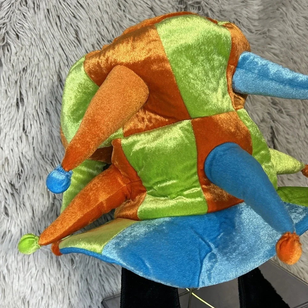 Walt Disney World Resort Goofy Huge Jester Joker‎ Party Hat Plush Disney Resorts